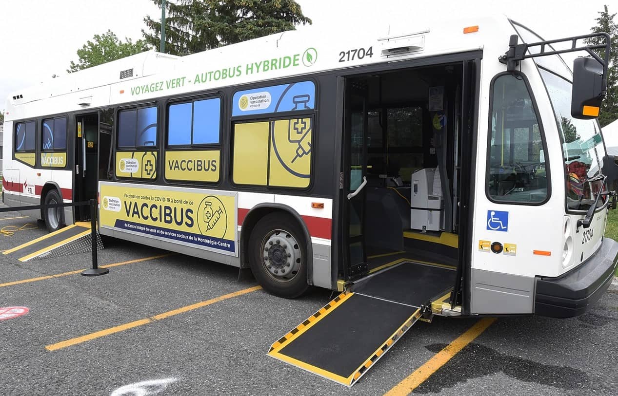 Vaccination contre la Covid : deux sites de vaccination à Brossard