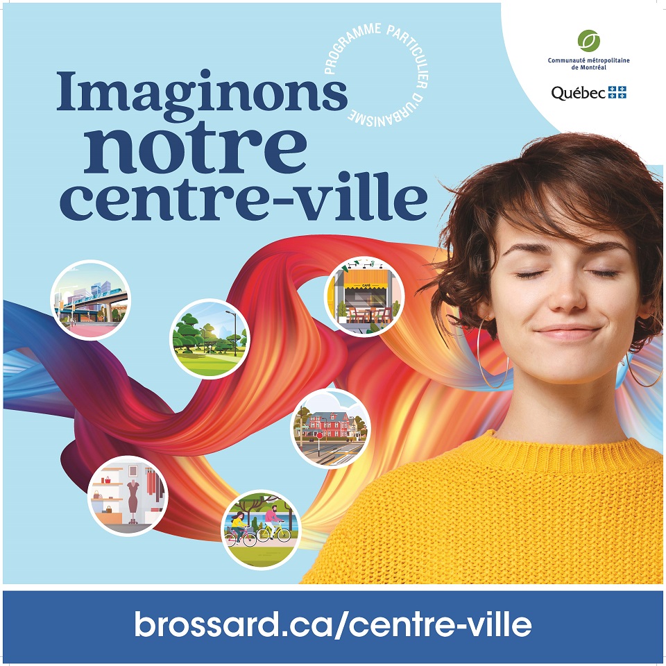 Les Brossardois peuvent visiter le futur centre-ville avec un balado