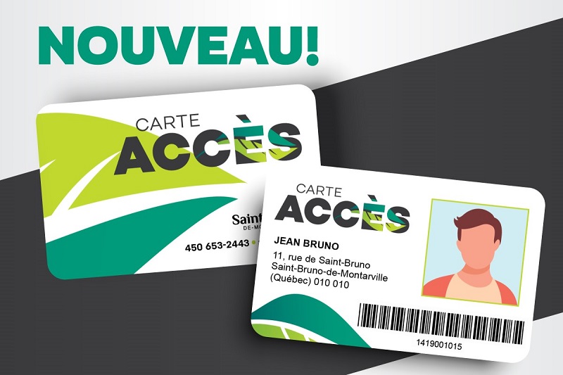 Une seule carte pour tous les services de Saint-Bruno-de-Montarville