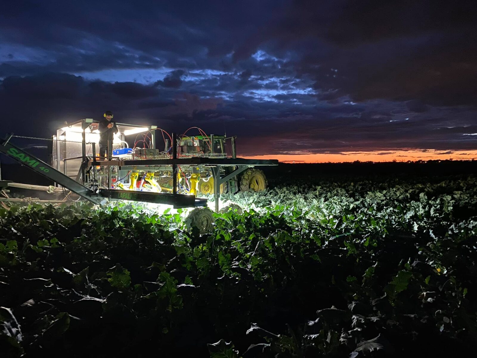 Un robot cueilleur de légumes inventé à Varennes