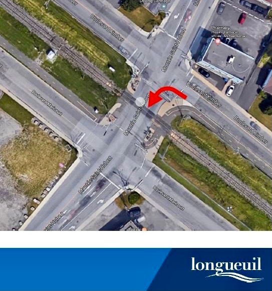 Une solution pour les intersections problématiques sur la Montée Saint-Hubert