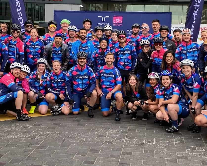 Levée de fonds : des cyclistes de passage à Brossard