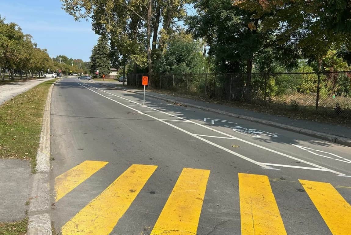 Des citoyens inquiets de trouver trois pistes cyclables sur la rue Desaulniers