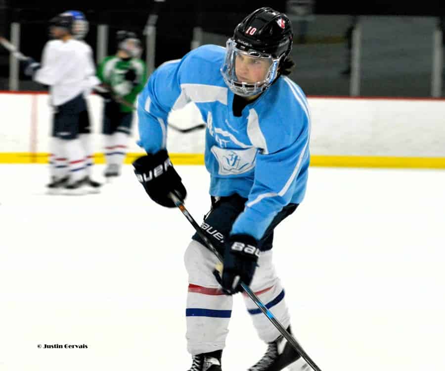 Joueur de hockey junior