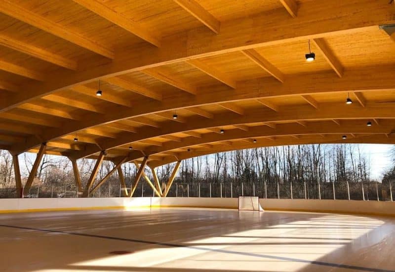 Patinoire réfrigérée couverte de Candiac