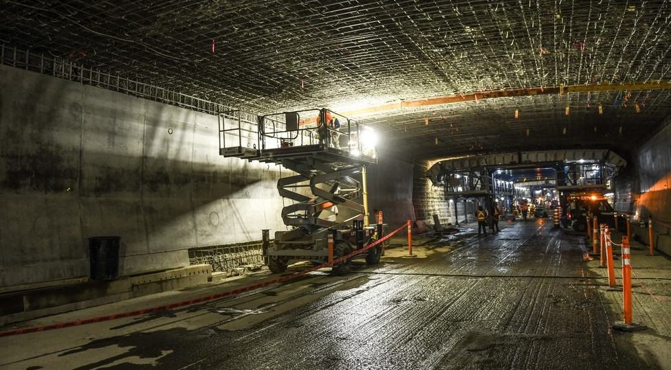 Les travaux au tunnel La Fontaine entrent dans une nouvelle phase