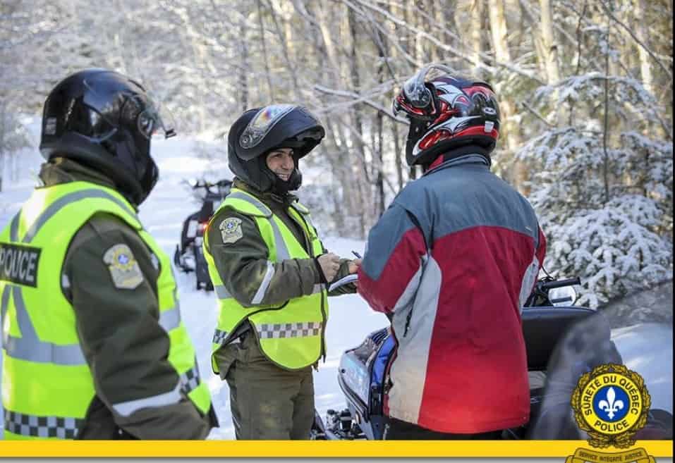 La police prévoit une présence dans les sentiers de motoneige