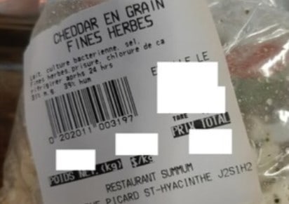 Fromagerie Qualité Summum rappelle certains produits