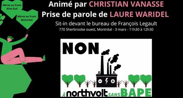 Mères au front va revendiquer un BAPE pour Northvolt