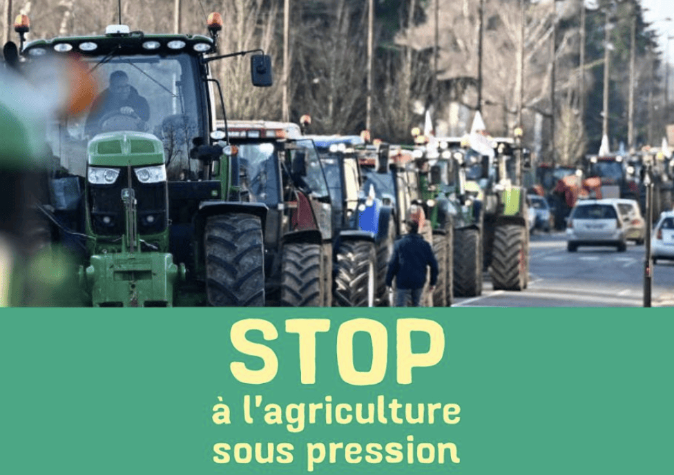 Manifestations de trois jours des agriculteurs