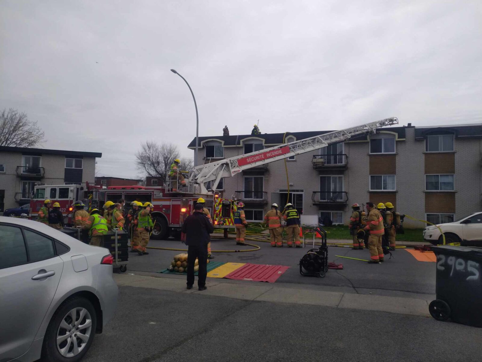 10 personnes à la rue en raison d’une défaillance à une sécheuse