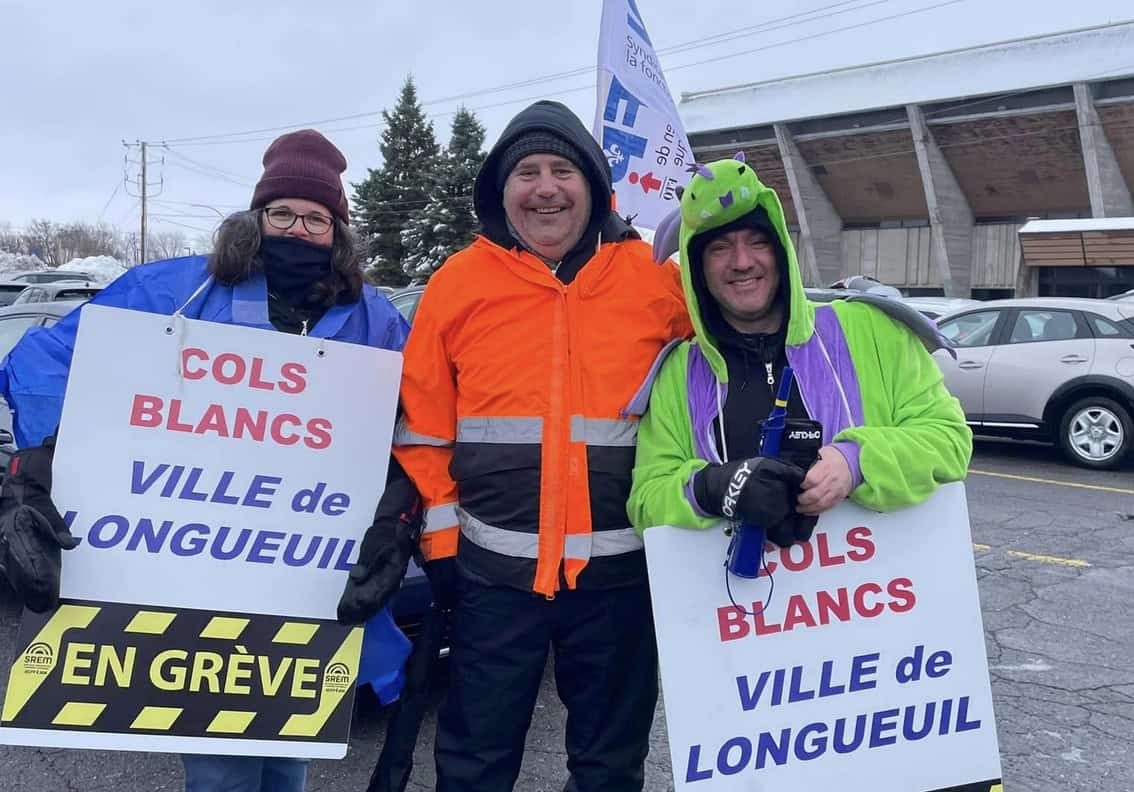 Les cols bleus de Longueuil attendent le vote des élus sur l’entente de principe