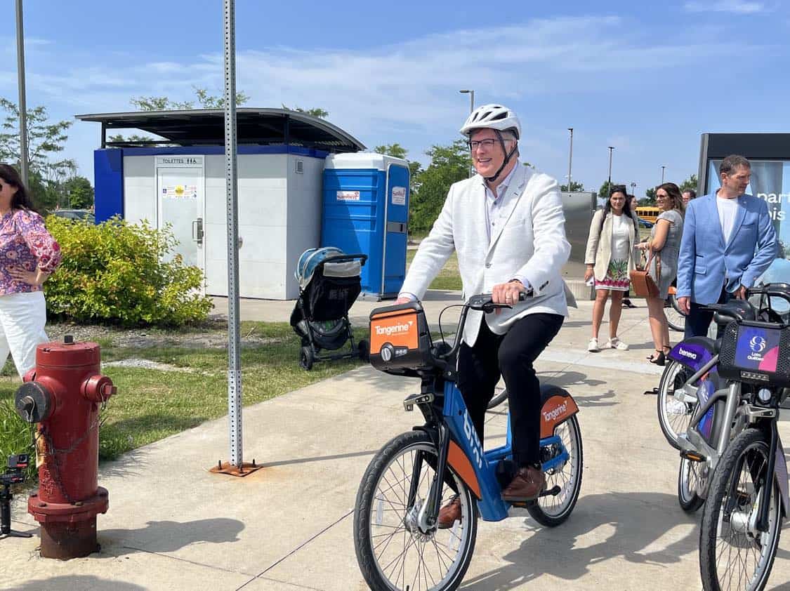 Sainte-Julie se dote d’une quarantaine de BIXI