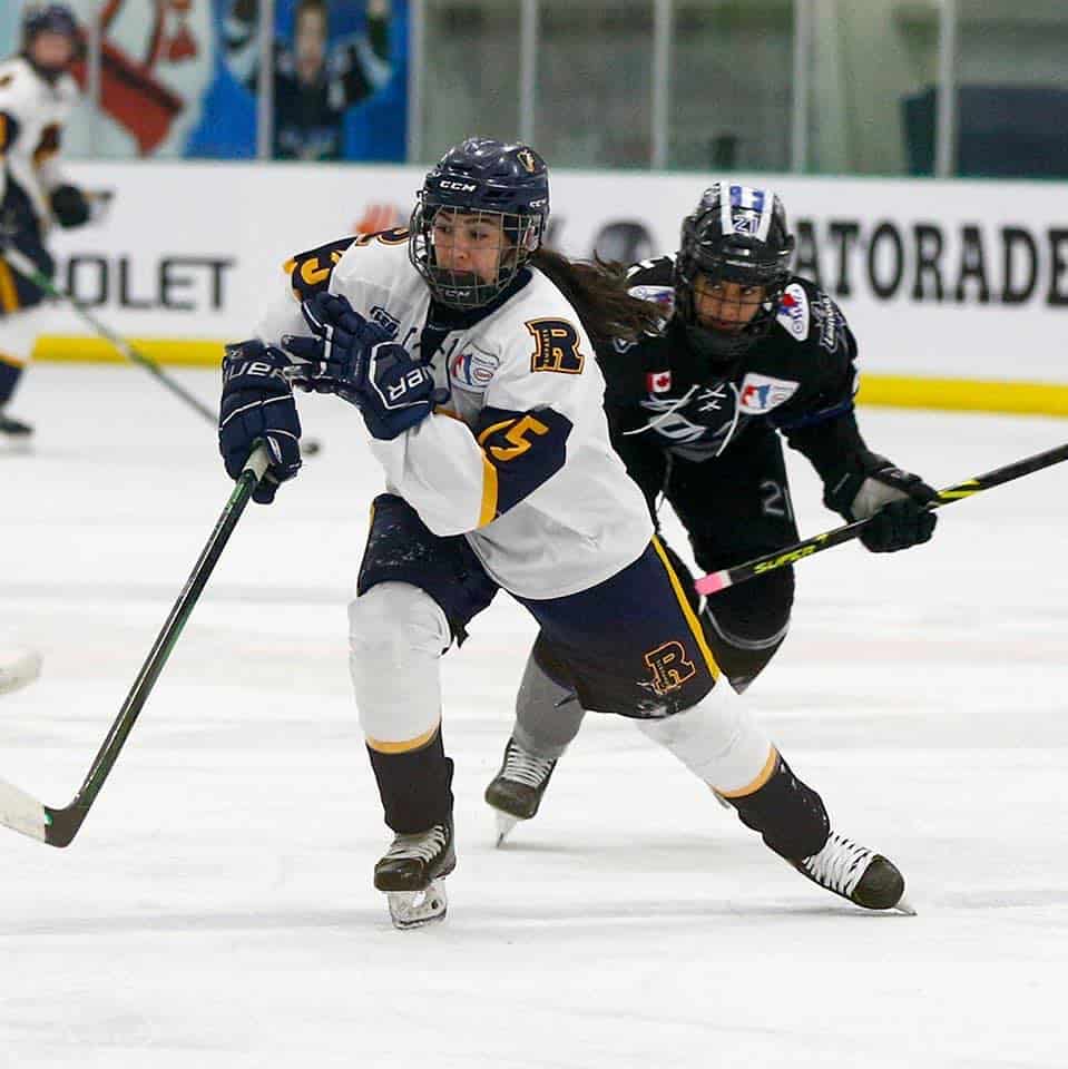 Une hockeyeuse de la région impressionne les Canadiens de Montréal