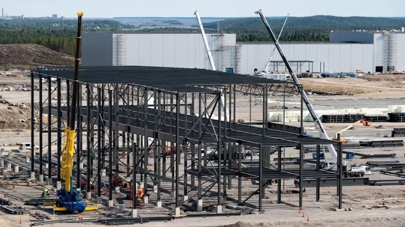 Les étapes de construction de Northvolt sont exposées