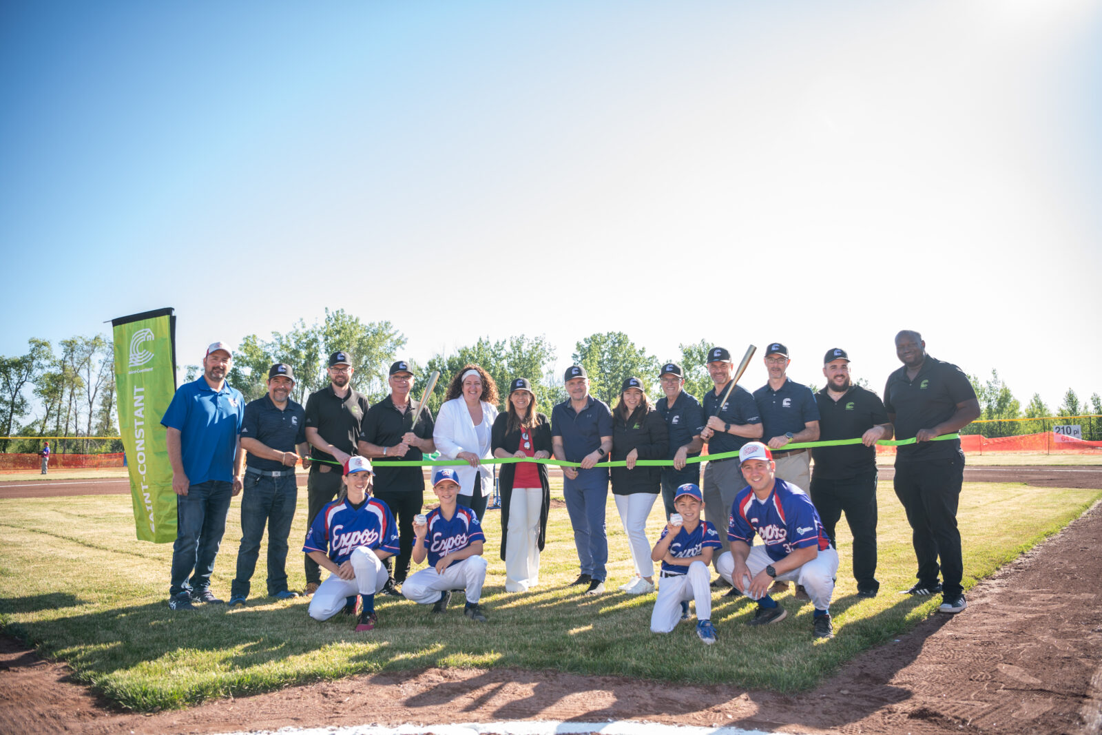 1,7 M$ pour un nouveau terrain de baseball à Saint-Constant