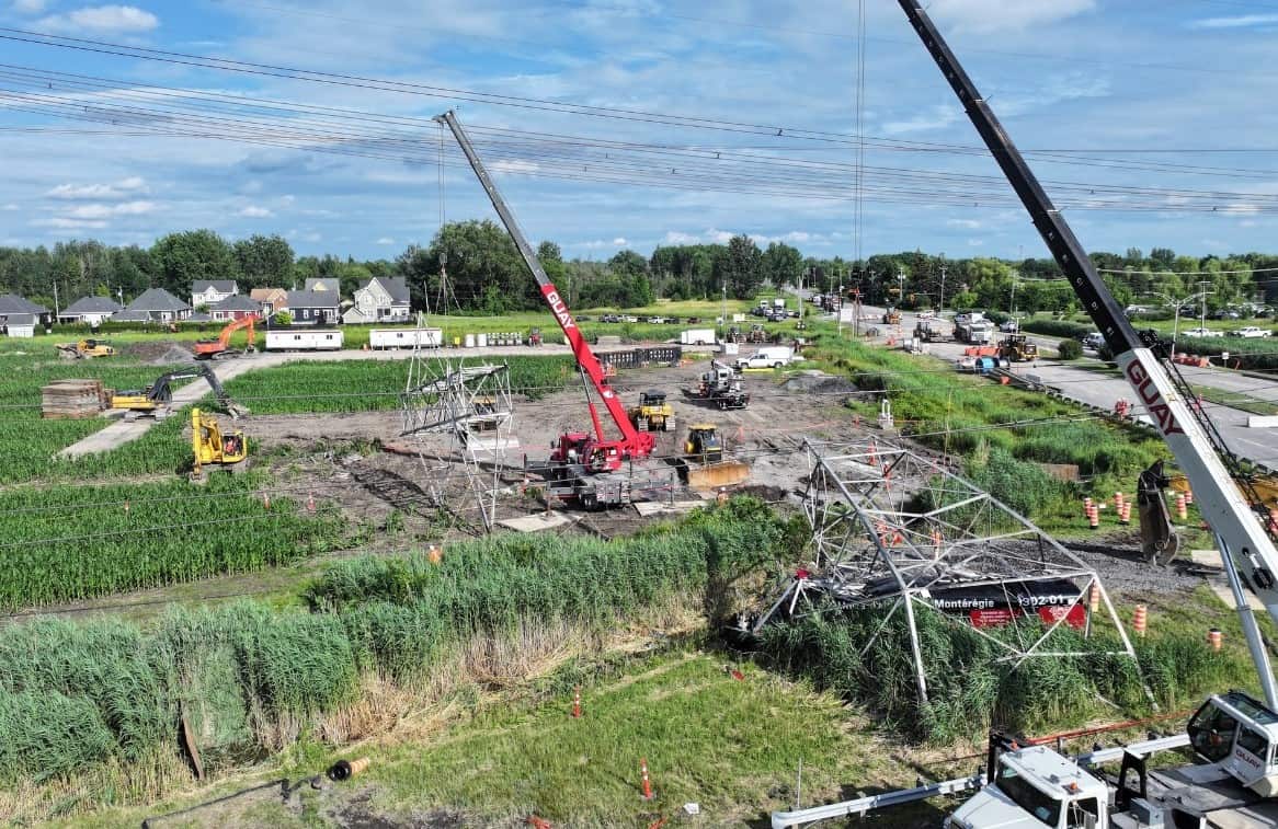 Rétablissement de la circulation sur le chemin de Chambly