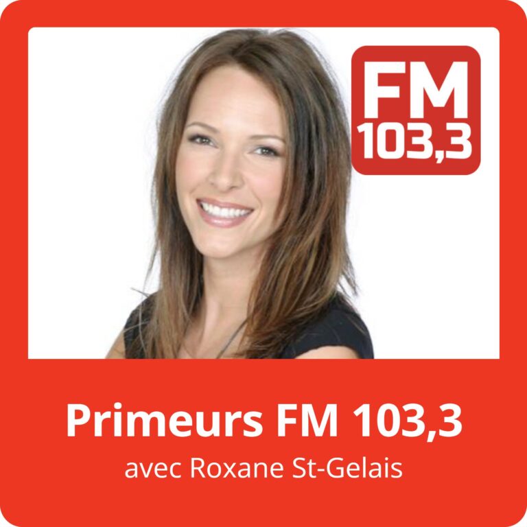 Primeurs avec Roxane St-Gelais