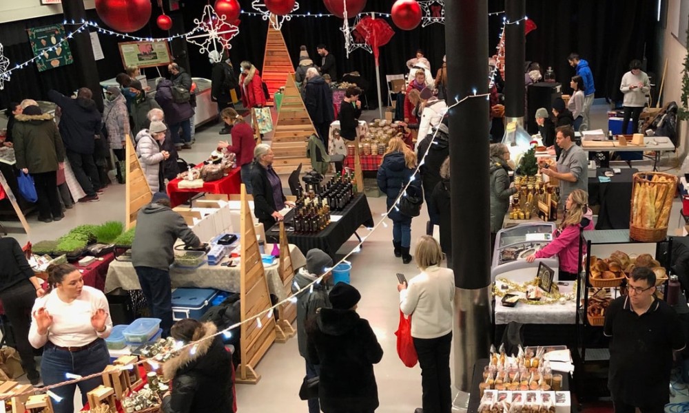 Terroir et découvertes au Marché fermier de Noël de Saint-Lambert