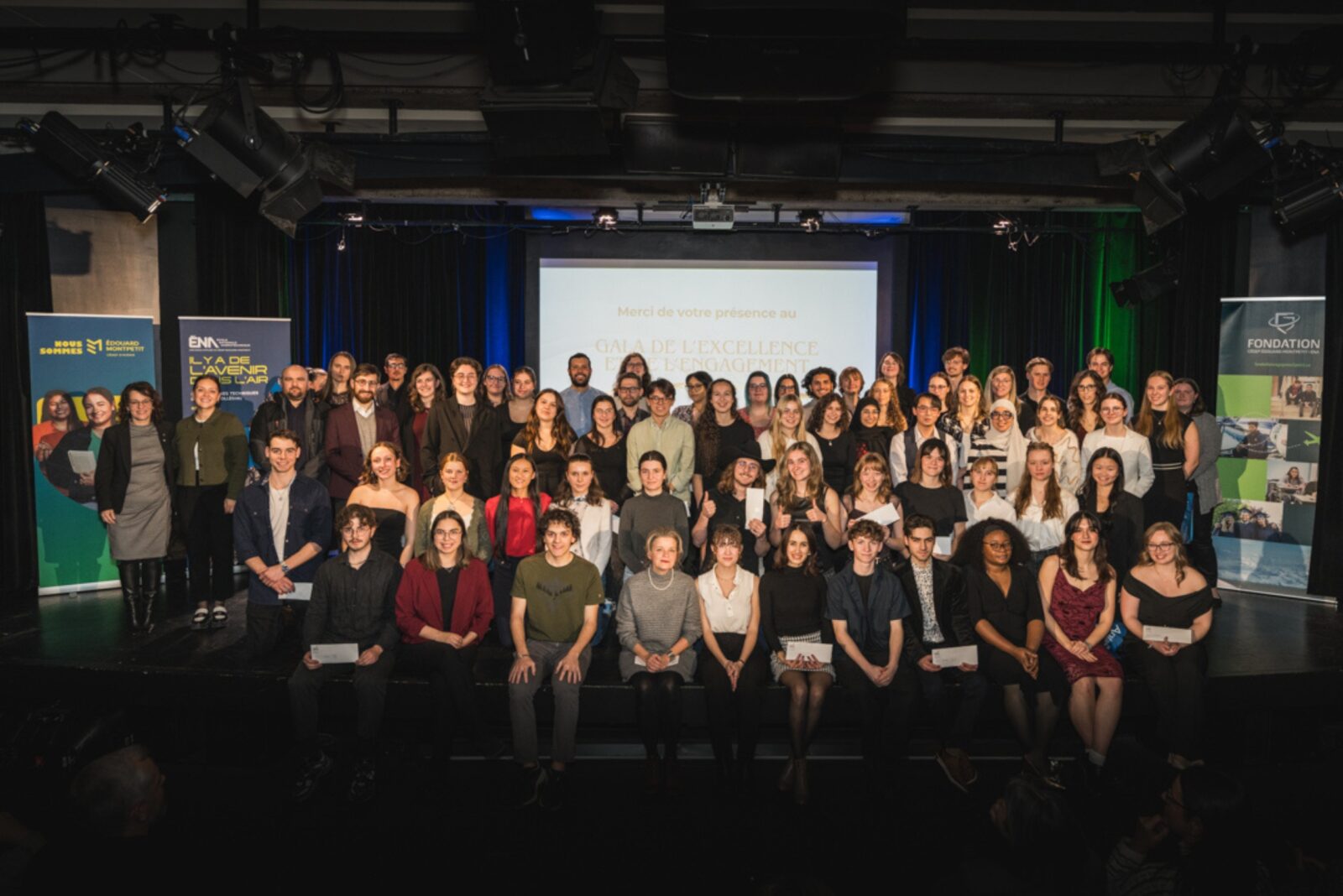 Des étudiants du cégep Édouard-Montpetit et de l’ÉNA honorés par la fondation