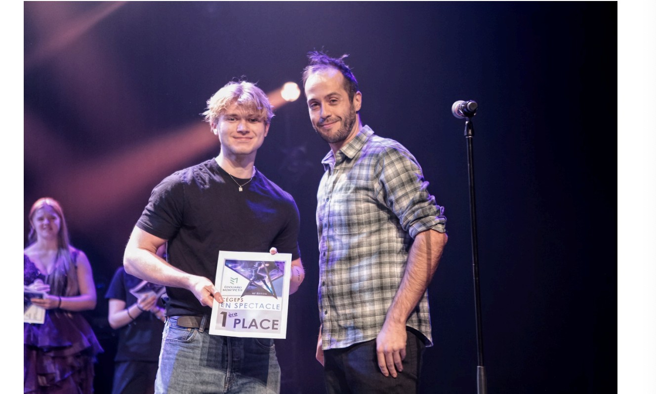 Les gagnants de Cégeps en spectacle du cégep Édouard-Montpetit sont révélés