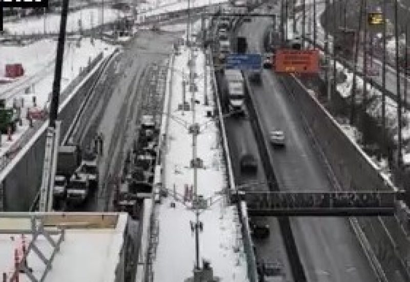 Fermeture nocturne de l'entrée de l'A 25 de la rue Sherbrooke Est