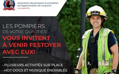 Photo: Association des pompiers et pompières de l'agglomération Longueuil