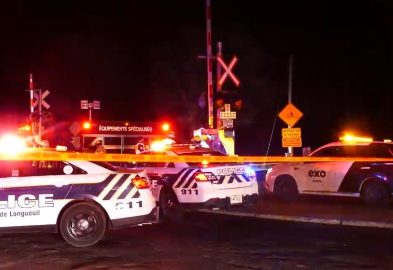 Un homme happé par un train à Saint-Bruno