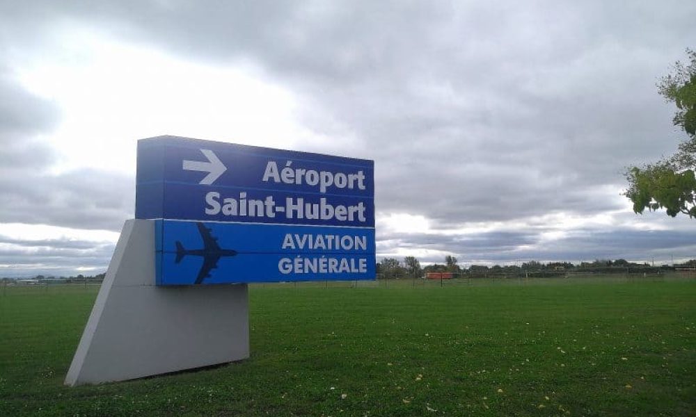 Aéroport de Saint-Hubert Photo: Fraçois Bertrand