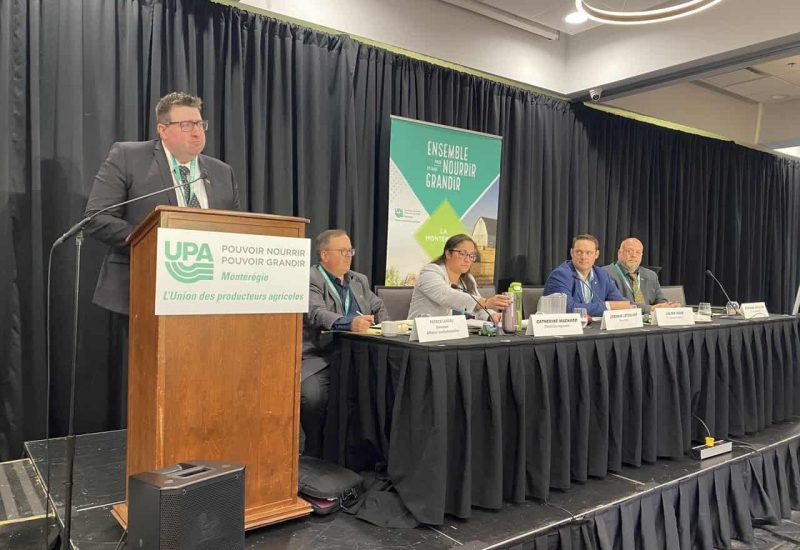 Les enjeux de l’agriculture abordés lors de l’assemblée générale annuelle de l’UPA de la Montérégie