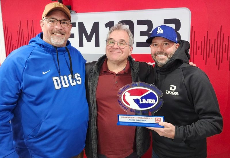 Un prix de la LBJEQ pour Charles Gaudreau et le FM 103,3