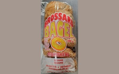 Rappel du MAPAQ de produits de Brossard Bagel