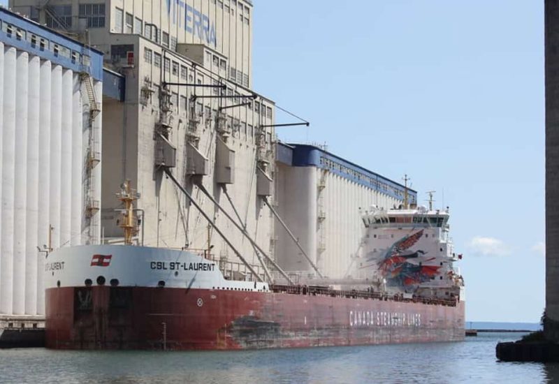 Augmentation du transport de céréales et d’acier sur la Voie Maritime du Saint-Laurent