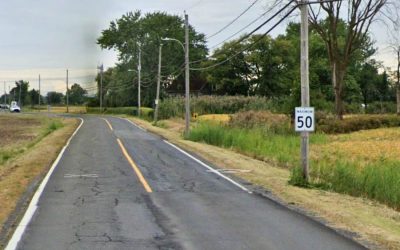 Nouvelle piste cyclable sur la Montée Sabourin à Saint-Bruno