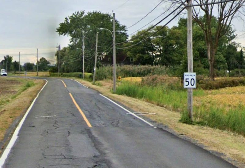 Nouvelle piste cyclable sur la Montée Sabourin à Saint-Bruno