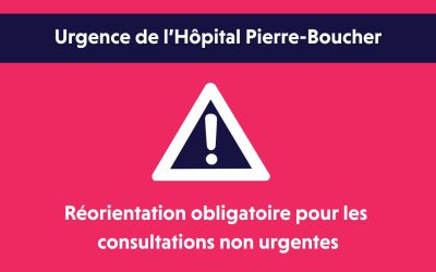 Achalandage majeur à l’urgence de l’hôpital Pierre-Boucher