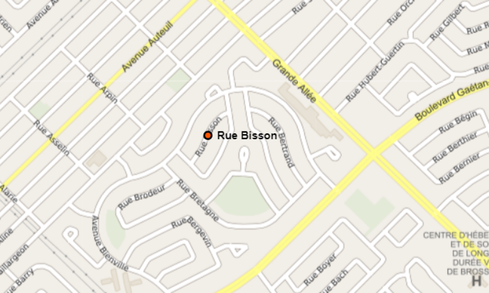 Brossard va de l’avant avec la réfection de la rue Bisson