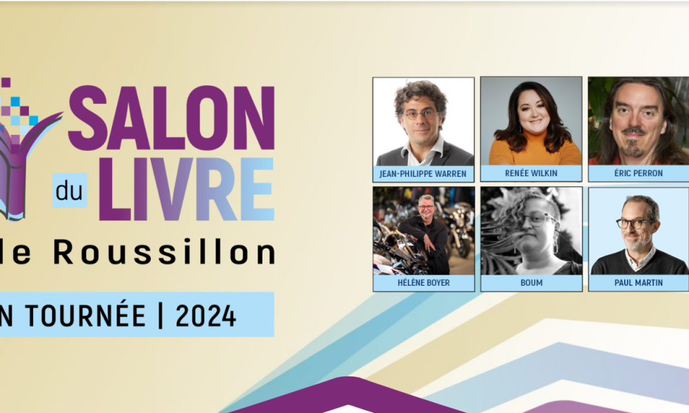 Le Salon du livre de Roussillon prêt à débuter à Saint-Constant