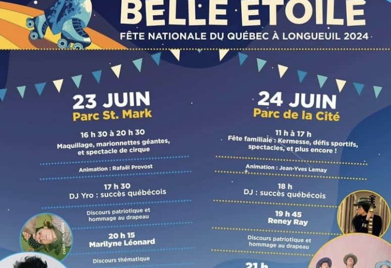 Longueuil célèbre la Fête nationale avec Bleu Jeans Bleu et Dumas