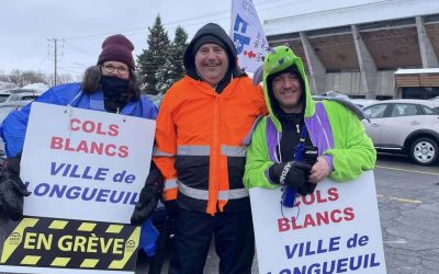 Les cols bleus de Longueuil attendent le vote des élus sur l’entente de principe