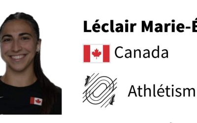 Marie-Éloïse Leclair s’en va en finale du 4 X 100m à Paris