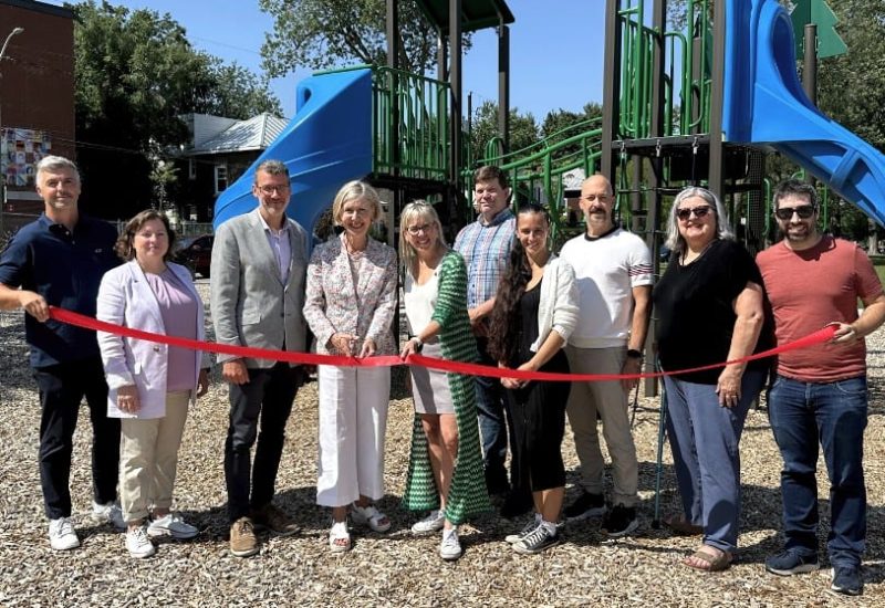 Inauguration du parc Logan à Saint-Lambert