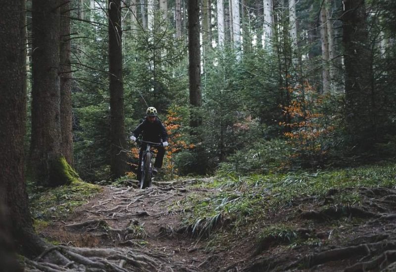 Inauguration de la piste de vélo de montagne à Sainte-Julie