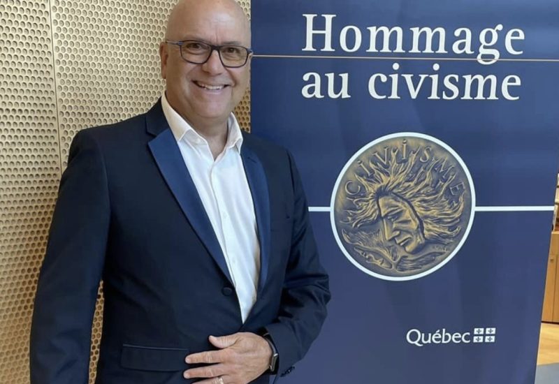 Un Longueuillois reçoit une mention d’honneur du civisme