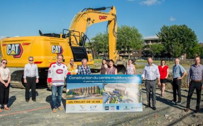 Début de chantier pour le Centre multifonctionnel de Varennes