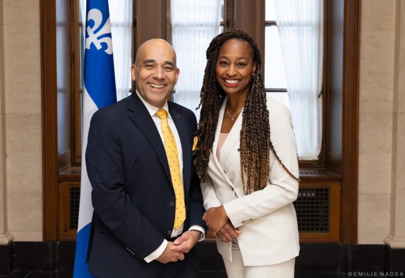 Shirley Dorismond, adjointe gouvernementale du ministre responsable de la Lutte contre le racisme