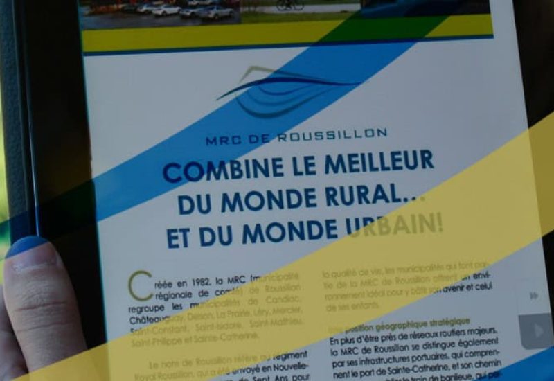 La MRC de Roussillon dépose son rapport d’activités 2023
