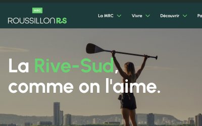 La MRC de Roussillon dévoile un site web revu et modernisé