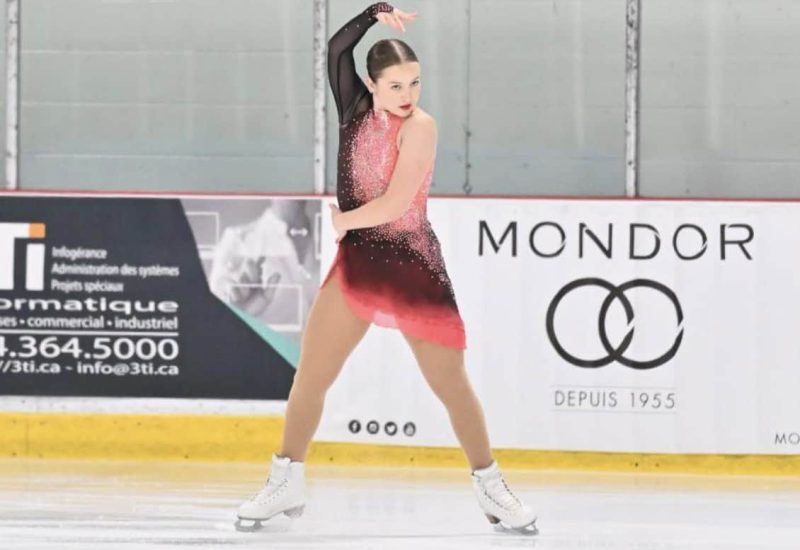 Une étudiante de l’école secondaire De Mortagne, championne du monde en patinage synchronisé   