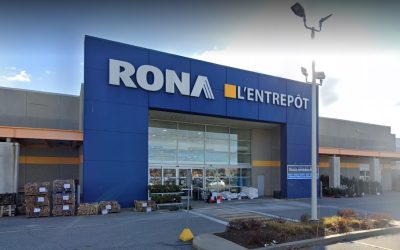 La succursale RONA du DIX30 sera l'une des deux à être transformées en RONA+ sur la Rive-Sud. Photo: Google